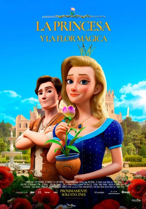 LA PRINCESA Y LA FLOR MAGICA